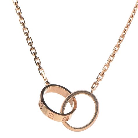 cartier love inspired necklace